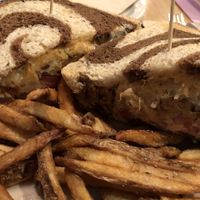Tempeh Reuben without cheese   at Longs Peak Pub in Longmont