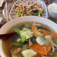 Veggie Ramen at Thai Basil II in Largo