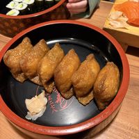 Vegan Tofu with rice.  at Hakone Kappei in Hakone