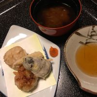 4/4 not sure how the did the tempura potatoes but they were surprisingly great at Motoyu Kansuiro in Hakone