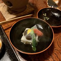 Tasty soup at Motoyu Kansuiro in Hakone