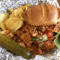 jackfruit torta  at Even Stevens Sandwiches in St George