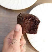 Carob Muffin   at Agua no Bico in Lisbon