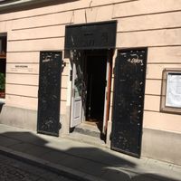 outside  at Cheder in Krakow