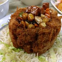 Taro bowl at Water Lily Restaurant in Kuala Lumpur