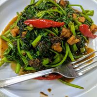 Belacan Kangkong at Water Lily Restaurant in Kuala Lumpur