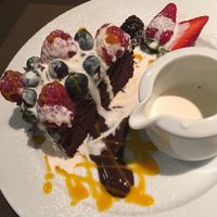 MARVELOUS VEGAN CAKE at Chiccas in Praia Da Luz