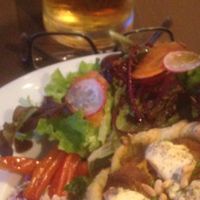 Chiccas is a beautiful restaurant with good veggie and vegan choices. service with a smile and a great place to go. testament to how good it us were the queues.  at Chiccas in Praia Da Luz