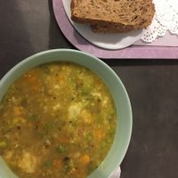 Vegetable stew at Gajbica in Zagreb