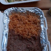Rice and beans, no cheese at Los Amigos Burritos Taqueria  in Florence