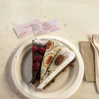 vegan cakes at Concept in Piestany