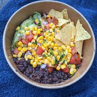 Nacho bowl at Holy Flat in Berlin