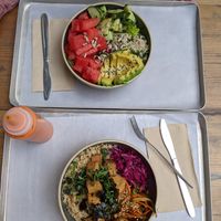 Watermelon bowl without the cheese at Holy Flat in Berlin
