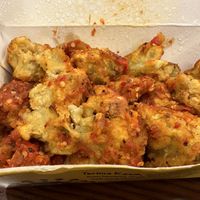 Cauliflower dish, super spicy!   at Loving Hut in Tanjung Duren