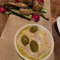 Artichoke hummus at Seasons 52 in Oak Brook