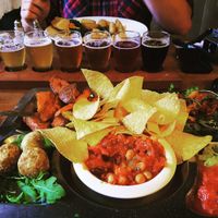 Vegan plate at Lavery's in Belfast