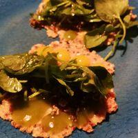 Wraps with syrups at Ali Pacha in La Paz