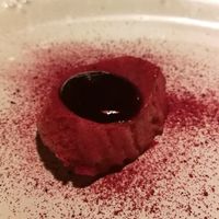 Strawberry foam at Ali Pacha in La Paz