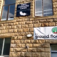 Outside at Shallot in Hebden Bridge