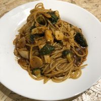 Chili pasta  at DalYang - Sweet Kitten 달냥 in Seoul