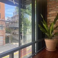 Bar table toward the window   at DalYang - Sweet Kitten 달냥 in Seoul