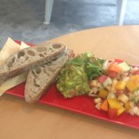 Chips with guacamole and salsa at DalYang - Sweet Kitten 달냥 in Seoul