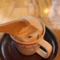 Ice cream after the meal at DalYang - Sweet Kitten 달냥 in Seoul