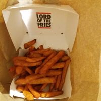 Sweet potato fries at Lord of the Fries in Parramatta