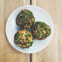 cashew cheese balls at SaladPride in London