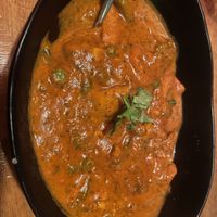 Butter with just vegetables   at Temple of Spices in Mermaid Beach