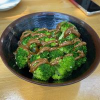 Goma-ae with Broccoli Florets at Cha-Ya in San Francisco
