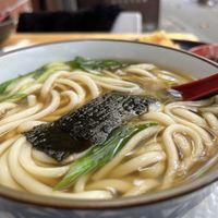 Udon noodles in broth   at Cha-Ya in San Francisco