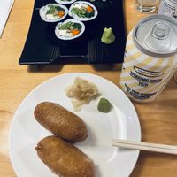 Inari and vegan roll  at Cha-Ya in San Francisco