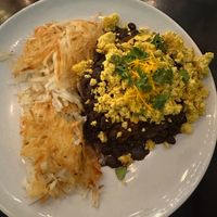 Tempeh Huevos Rancheros at Jam on Hawthorne in Portland