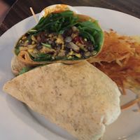 Breakfast burrito at Jam on Hawthorne in Portland