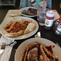 Vegan pancakes and French toast at Jam on Hawthorne in Portland