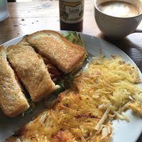 Tempeh Breakfast Sandwich  at Jam on Hawthorne in Portland