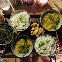 Toby‘s vegan Rendang for 3 people  at Zilte Zoen in Schoorl
