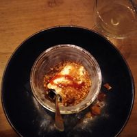 Vegan chocolate mousse at Zilte Zoen in Schoorl