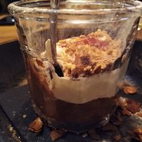 Chocolate mousse at Zilte Zoen in Schoorl