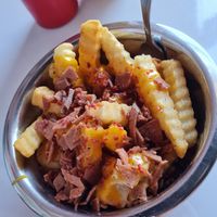 Bacon cheese at Comet 984 in Playa Del Carmen