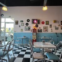 adorable color scheme at Comet 984 in Playa Del Carmen