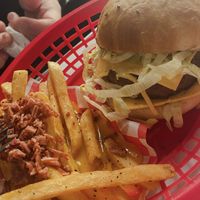 Beyond burger at Comet 984 in Playa Del Carmen
