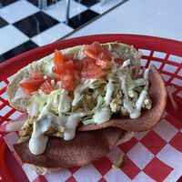 Scrambled egg sandwich  at Comet 984 in Playa Del Carmen