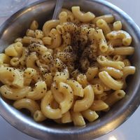 Mac and cheese at Comet 984 in Playa Del Carmen