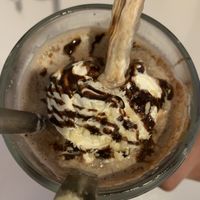 Chocolate milkshake   at Comet 984 in Playa Del Carmen