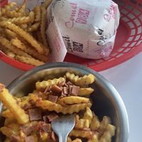 Beyond cheese burger   at Comet 984 in Playa Del Carmen