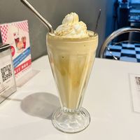 Peanut butter milkshake   at Comet 984 in Playa Del Carmen