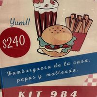 More diner vibes  at Comet 984 in Playa Del Carmen