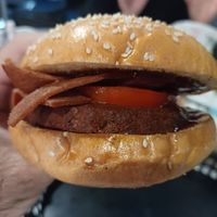 Bbq burguer at Comet 984 in Playa Del Carmen